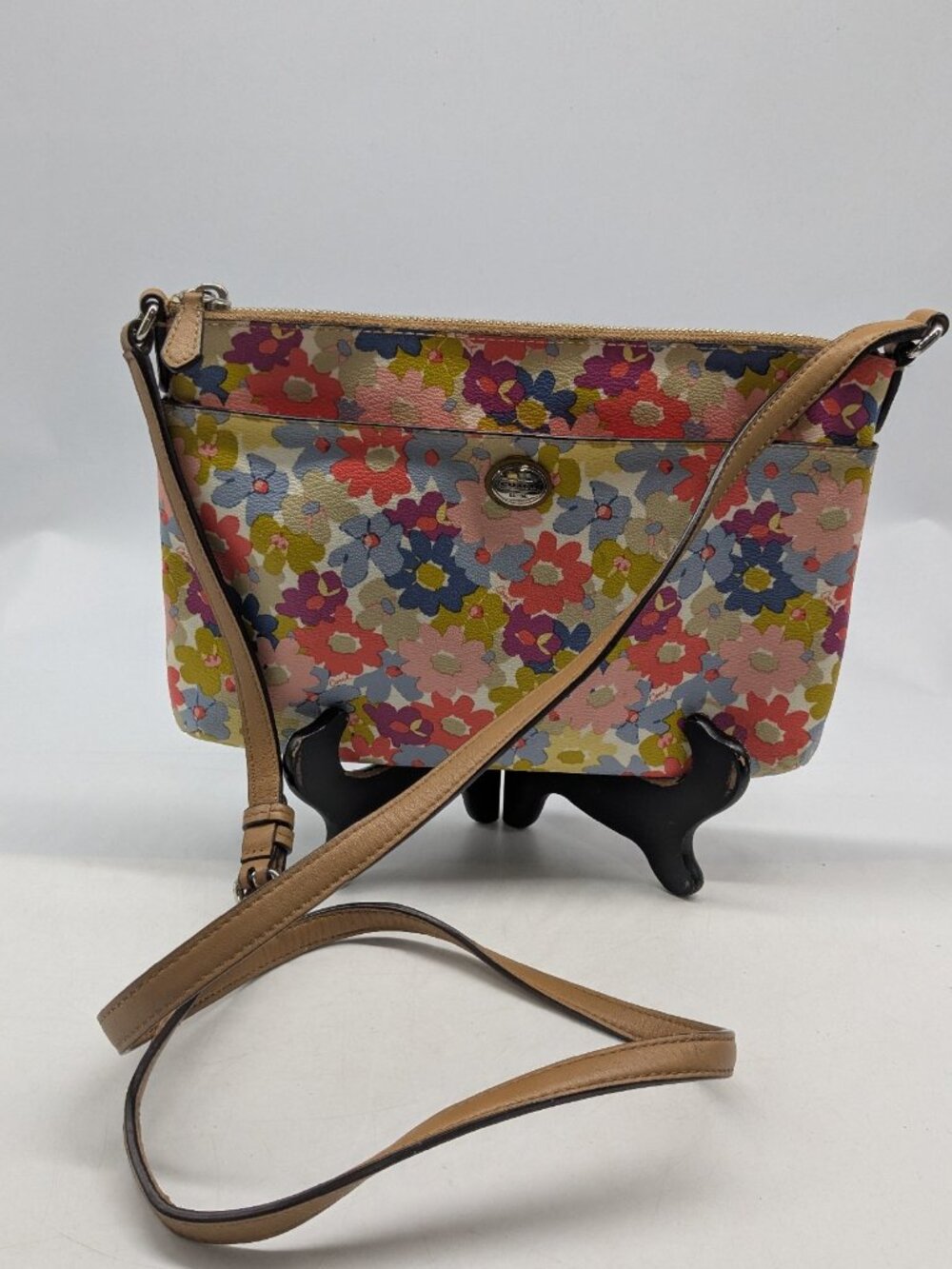 Coach Peyton Floral Brinn East/West Swingpack